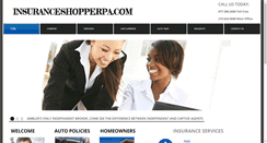 Desktop Screenshot of insuranceshopperpa.com