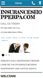 Mobile Screenshot of insuranceshopperpa.com